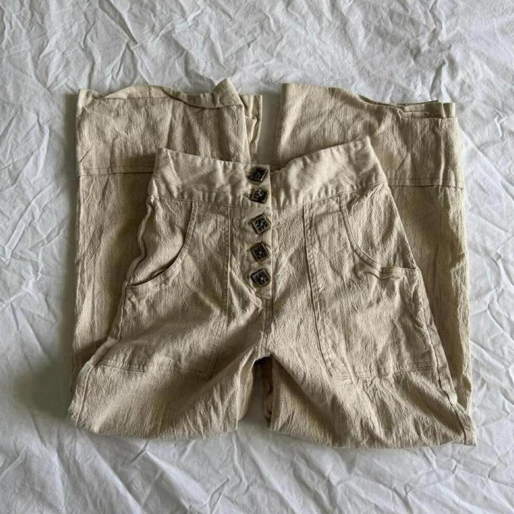 American-vintage Women's Cream Trousers